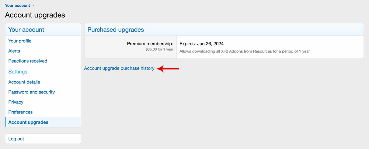 Account upgrade purchase history link.jpg